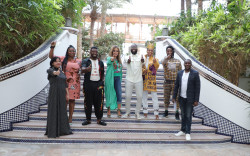 Senator Dr Rasha Kelej for Our Africa by Merck Foundation TV Program (14).JPG