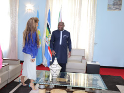 Merck Foundation CEO Senator Dr Rasha Kelej with The President of Burundi-Main.jpg